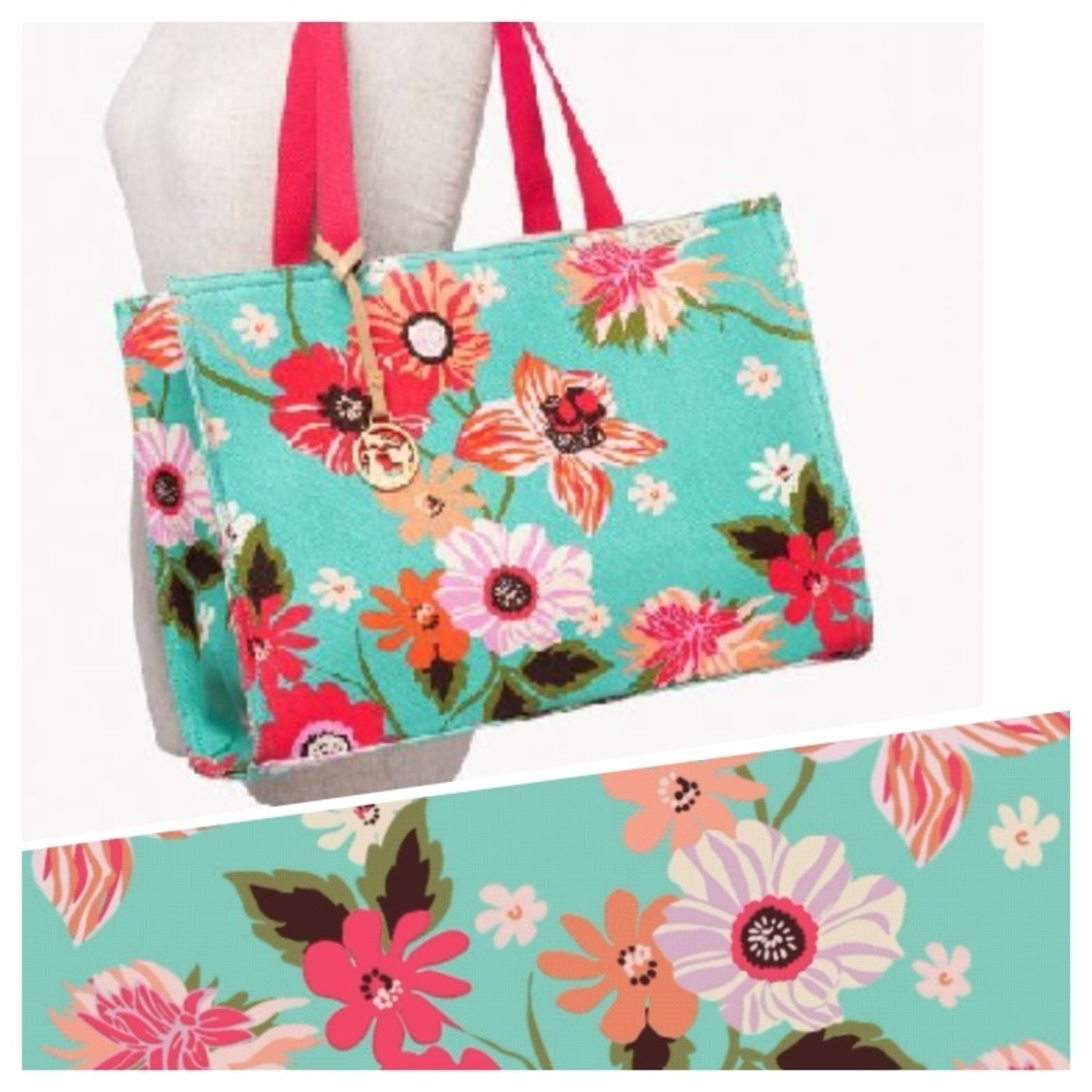 Spartina 449 Market Tote - Broughton -Retired Pattern NWT - Picture 2 of 5